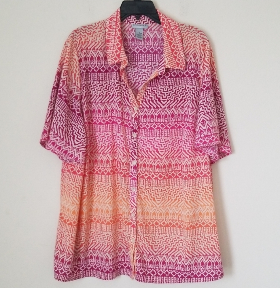 Catherines Multicolored Blouse